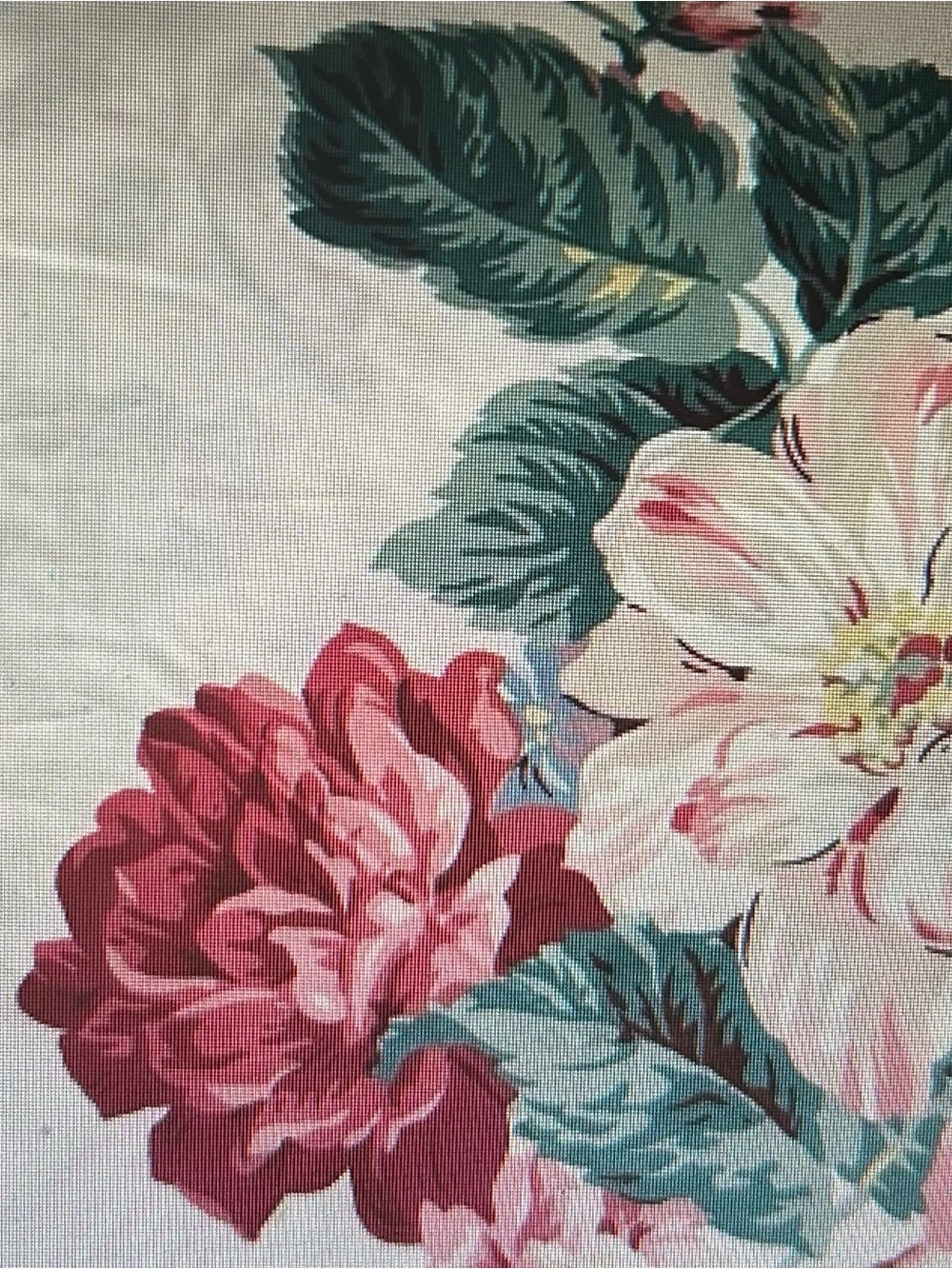 Vintage Ralph Lauren LORRAINE KING FLAT Sheet With Ruffle.